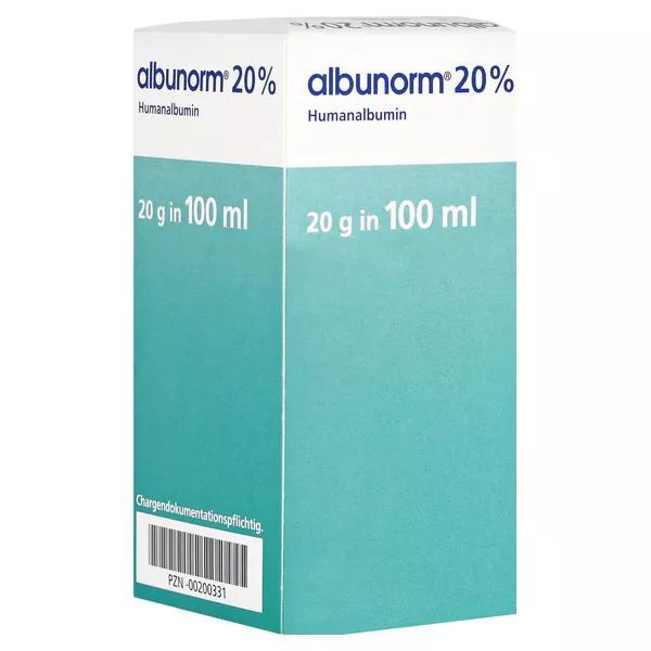 Albunorm 20% Infusionslösung 100 ml