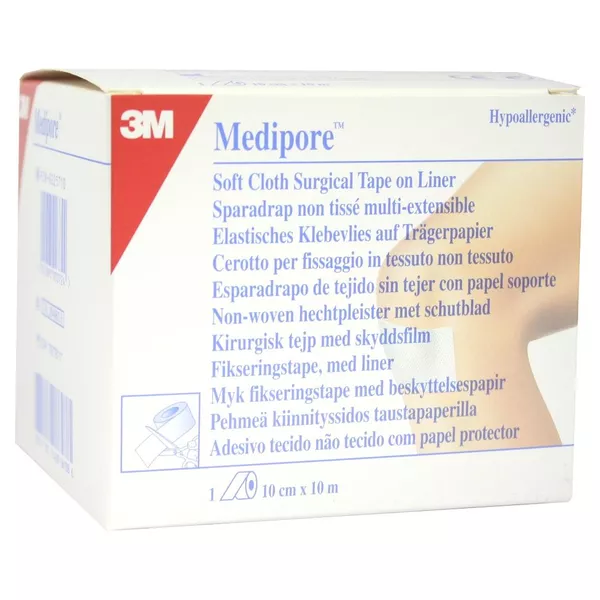 Medipore Fixiervlies Hypoallerg.10cmx10m 1 St