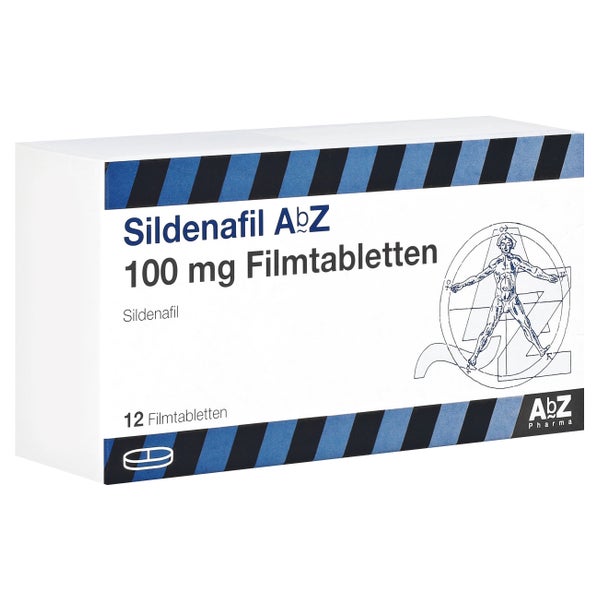 Sildenafil AbZ 100 mg Filmtabletten 12 St