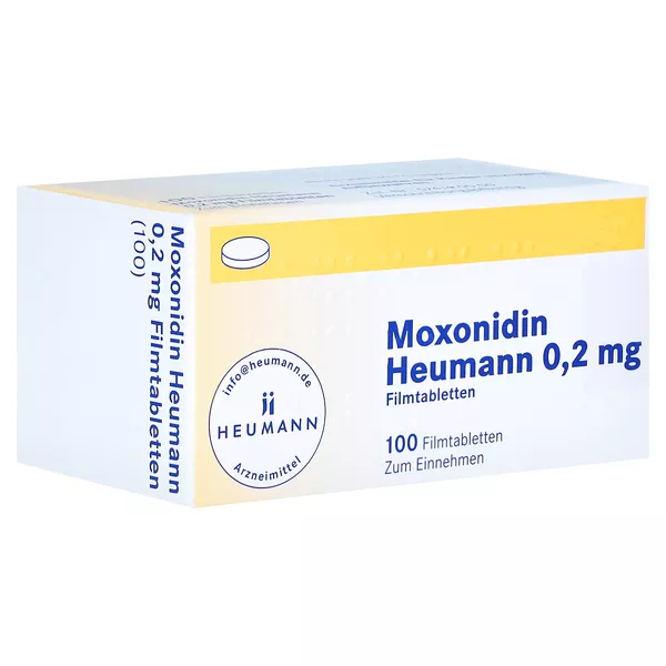 Moxonidin Heumann 0,2 mg Filmtabletten 100 St