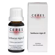 Produktabbildung: Ceres Sambucus Nigra Urtinktur 20 ml