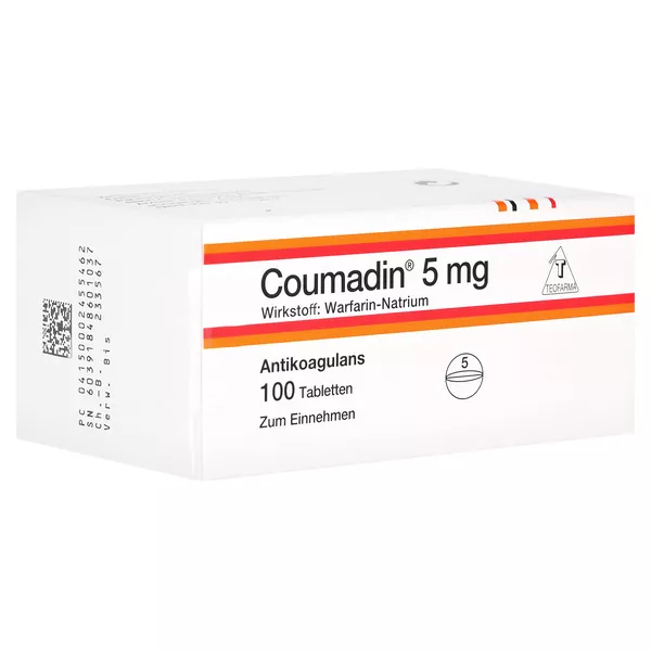 Coumadin 5 mg Tabletten 100 St