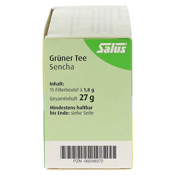 Grüner TEE Bio Salus Filterbeutel, 15 St.