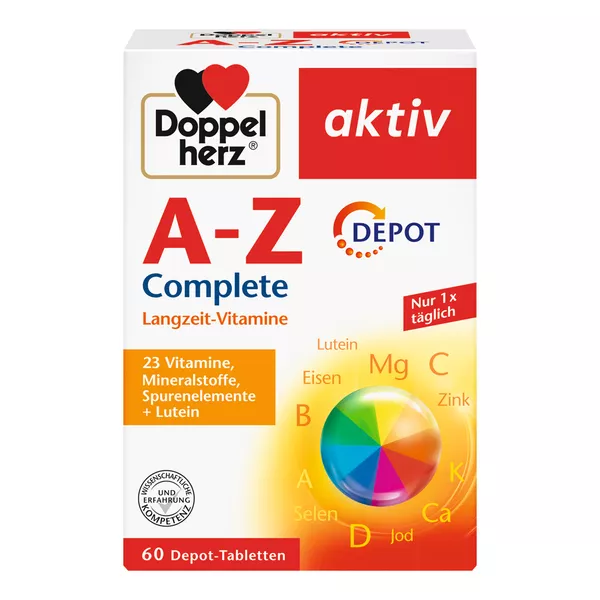Doppelherz aktiv A-Z Depot Langzeit-Vitamine 60 St