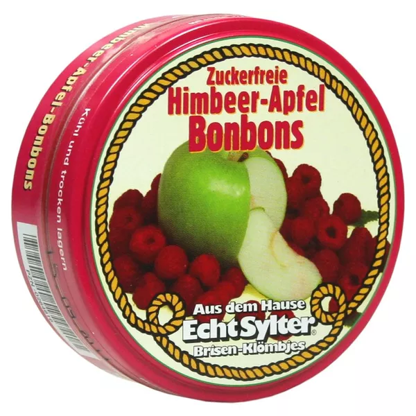 ECHT Sylter Himbeer Apfel Bonbons zuckerfrei 70 g