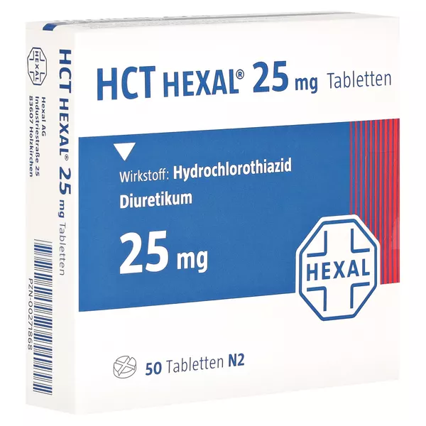 HCT Hexal 25 mg Tabletten 50 St
