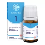 Produktabbildung: DHU Schüßler-Salz Nr. 1 Calcium fluoratum D6 80 St