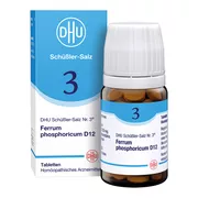 Produktabbildung: DHU Schüßler-Salz Nr. 3 Ferrum phosphoricum D12 80 St