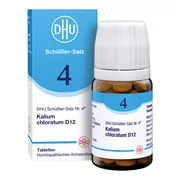 Produktabbildung: DHU Schüßler-Salz Nr. 4 Kalium chloratum D12 80 St