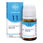 Produktabbildung: DHU Schüßler-Salz Nr. 11 Silicea D6 80 St