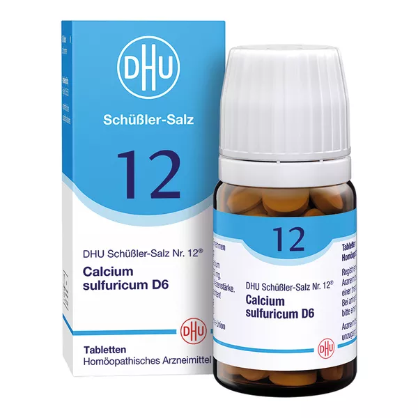 DHU Schüßler-Salz Nr. 12 Calcium sulfuricum D6 80 St