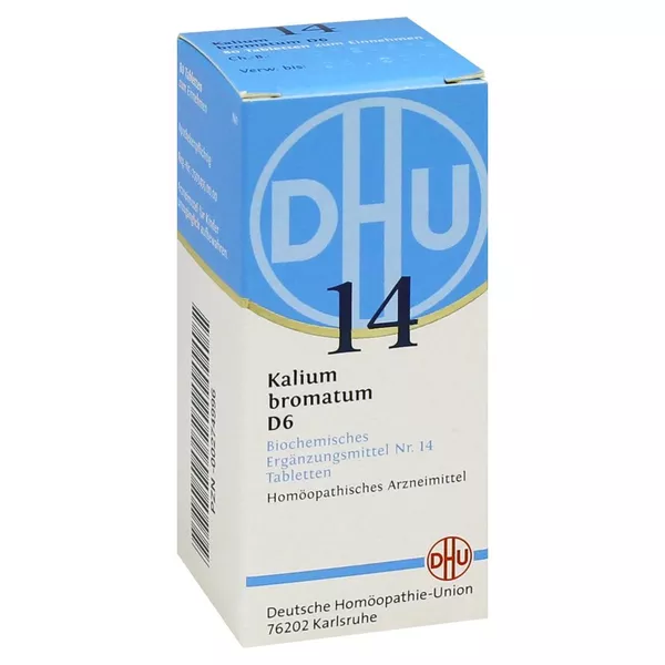 DHU Schüßler-Salz Nr. 14 Kalium bromatum D6 80 St