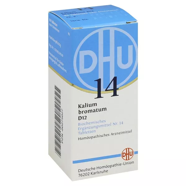 DHU Schüßler-Salz Nr. 14 Kalium bromatum D12 80 St