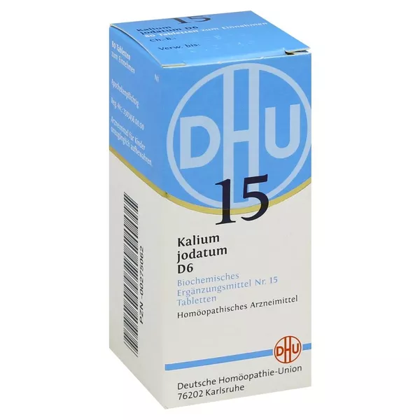 DHU Schüßler-Salz Nr. 15 Kalium jodatum D6 80 St