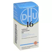 Produktabbildung: DHU Schüßler-Salz Nr. 16 Lithium chloratum D6 80 St