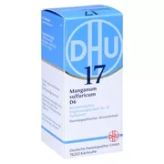 Produktabbildung: DHU Schüßler-Salz Nr. 17 Manganum sulfuricum D6 80 St