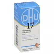 Produktabbildung: DHU Schüßler-Salz Nr. 17 Manganum sulfuricum D12 80 St