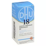 Produktabbildung: DHU Schüßler-Salz Nr. 18 Calcium sulfuratum Hahnemanni D6 80 St