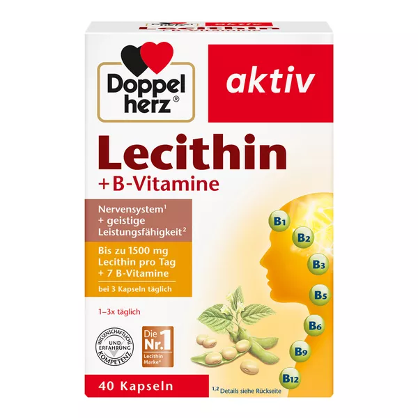 Doppelherz aktiv Lecithin + B-Vitamine 40 St