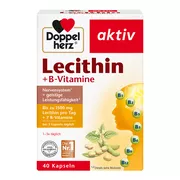 Produktabbildung: Doppelherz aktiv Lecithin + B-Vitamine 40 St