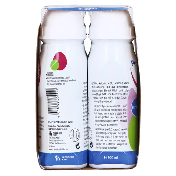 Provide Xtra Drink Apfel Trinkflasche 6X4X200 ml