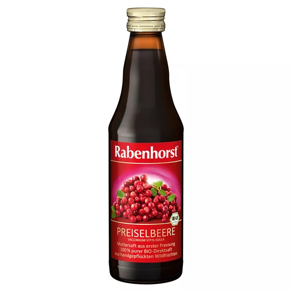 Rabenhorst Preiselbeer Muttersaft, 330 ml