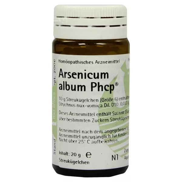 Arsenicum Album PHCP Globuli 20 g