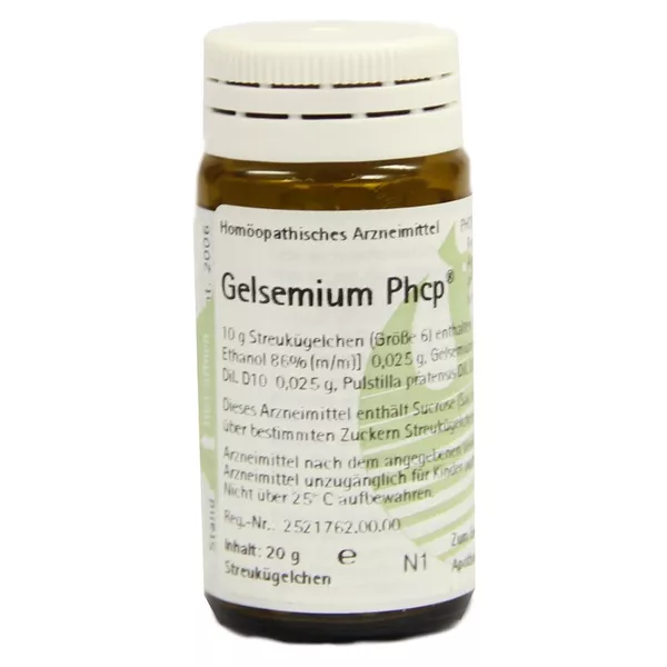 Gelsemium PHCP Globuli 20 g