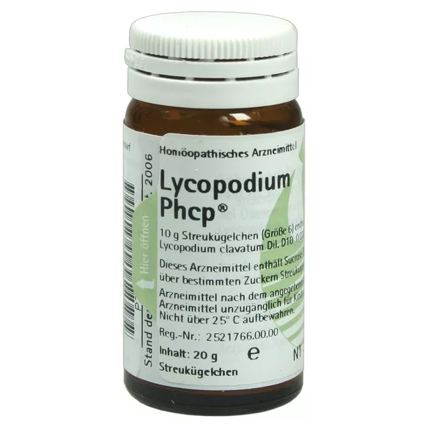 Lycopodium PHCP Globuli 20 g