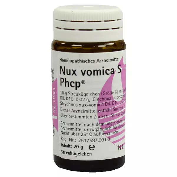 NUX Vomica S Phcp Globuli 20 g
