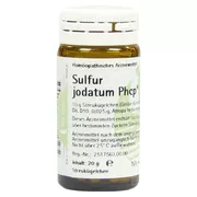 Produktabbildung: Sulfur Jodatum PHCP Globuli 20 g