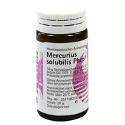 Produktabbildung: Mercurius Solubilis PHCP Globuli 20 g