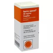 Produktabbildung: Ferro Sanol Tropfen zum Einnehmen 30 ml