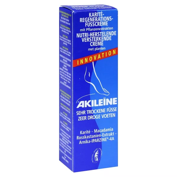 Akileine Nutri-repair Karite-Regenerations-Fußcreme 50 ml