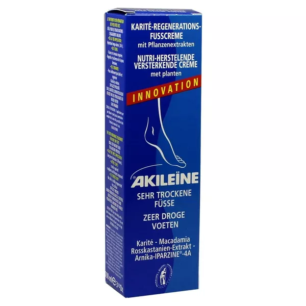 Akileine Nutri repair Karite Regenerations Fußcreme 100 ml