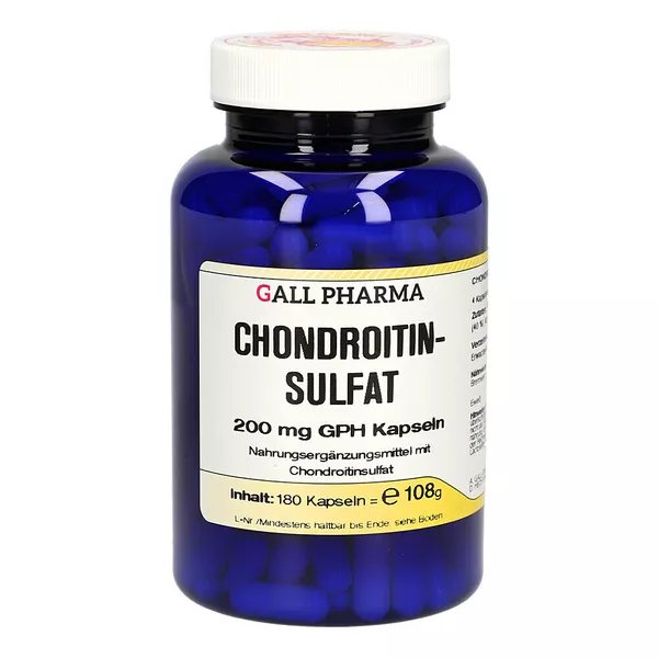 Chondroitinsulfat 200 mg GPH Kapseln 180 St