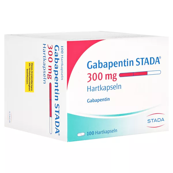 Gabapentin Stada 300 mg Hartkapseln 100 St