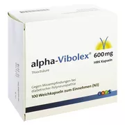 Produktabbildung: Alpha Vibolex 600 mg HRK Weichkapseln
