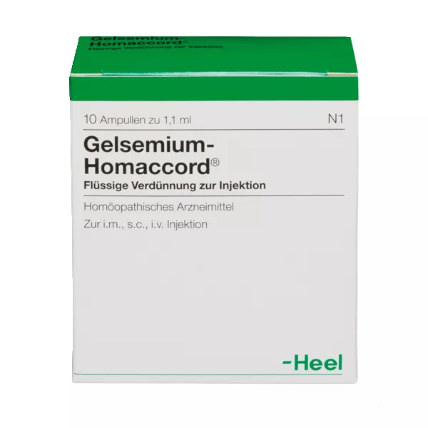Gelsemium Homaccord Ampullen 10 St