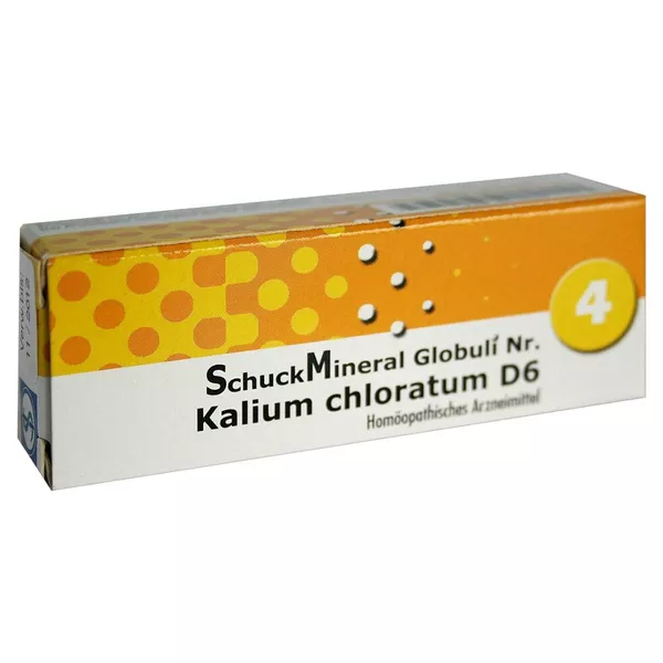Schuckmineral Globuli 4 Kalium chloratum 7,5 g