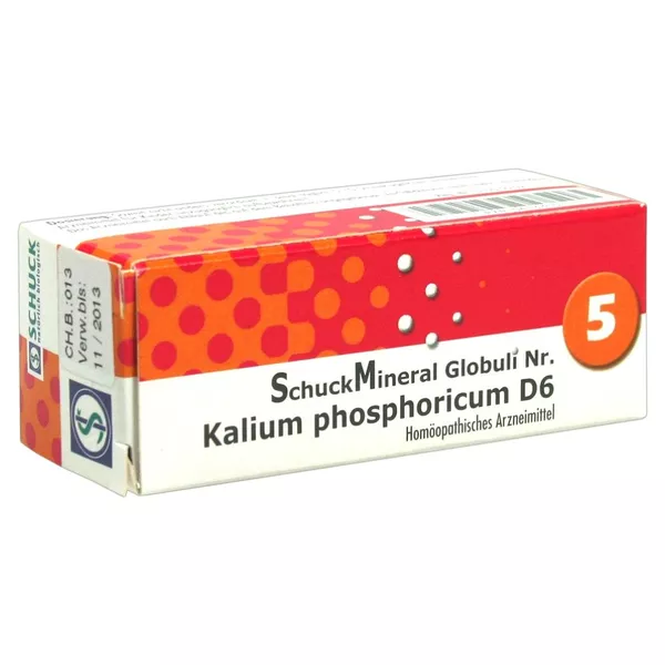 Schuckmineral Globuli 5 Kalium phosphori 7,5 g