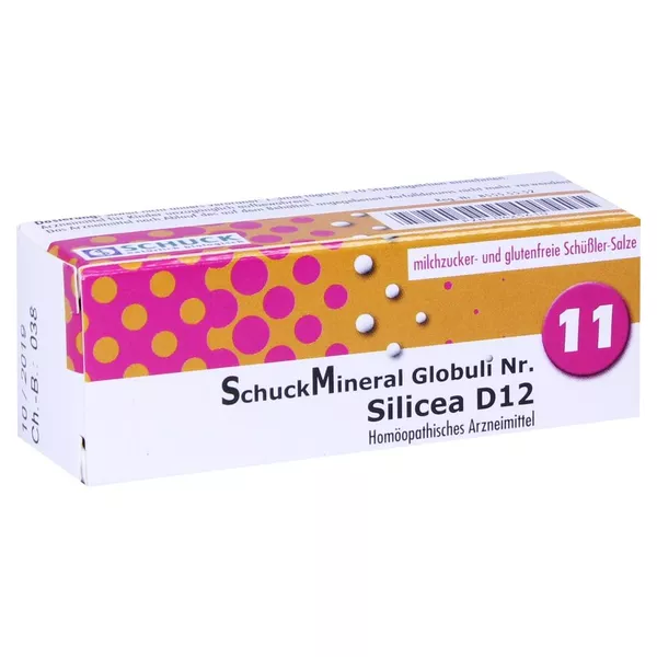 Schuckmineral Globuli 11 Silicea D12 7,5 g