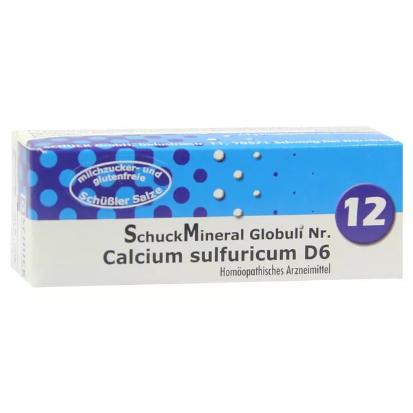 Schuckmineral Globuli 12 Calcium sulfuri 7,5 g