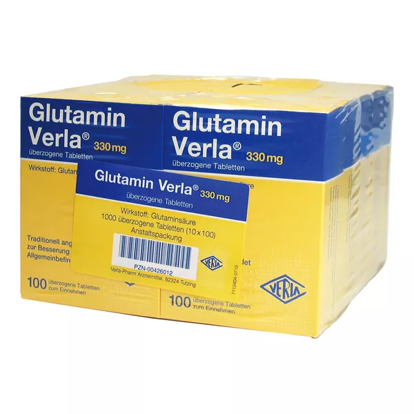 Glutamin Verla Überzogene Tabletten 1000 St