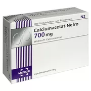 Produktabbildung: Calciumacetat Nefro 700 mg 100 St