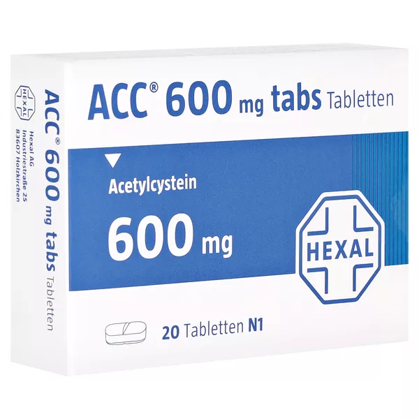 ACC 600 tabs Tabletten 20 St