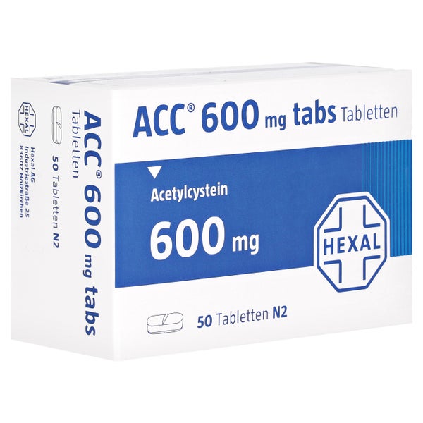 ACC 600 tabs Tabletten 50 St