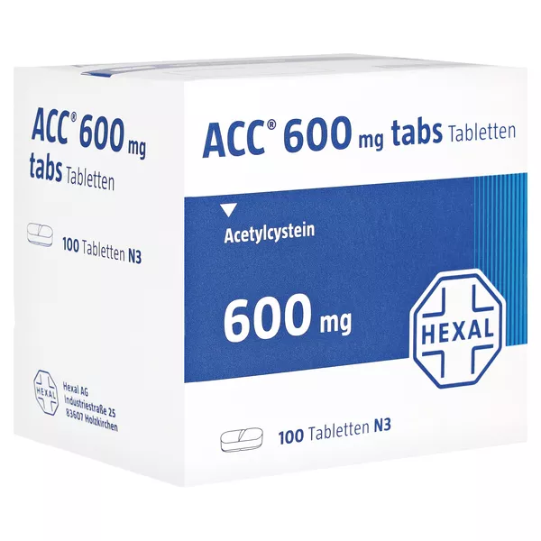ACC 600 tabs Tabletten 100 St
