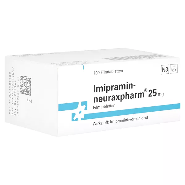 IMIPRAMIN-neuraxpharm 25 mg Filmtabletten 100 St
