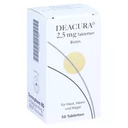 Produktabbildung: Deacura 2,5 mg Tabletten 50 St